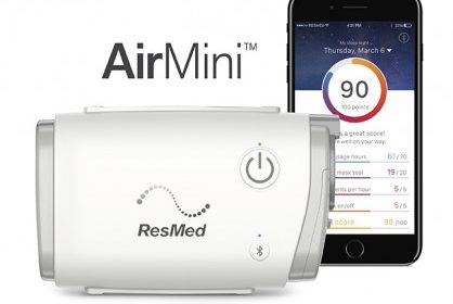 ResMed AirMini portable CPAP for nasal mask users